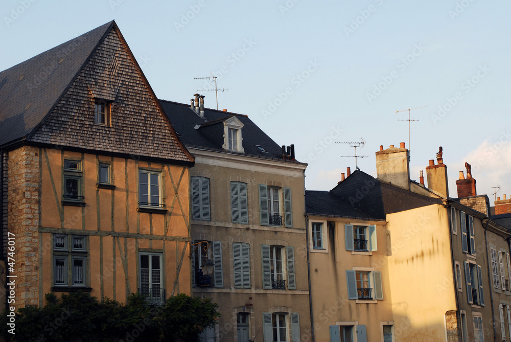 Fototapeta premium maison a colonage