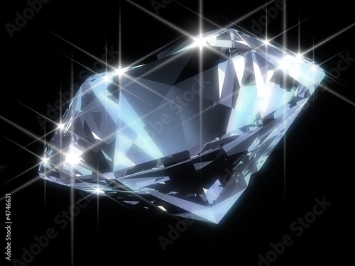 strahlender diamant photo