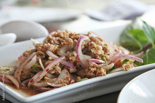 Thai pork dish