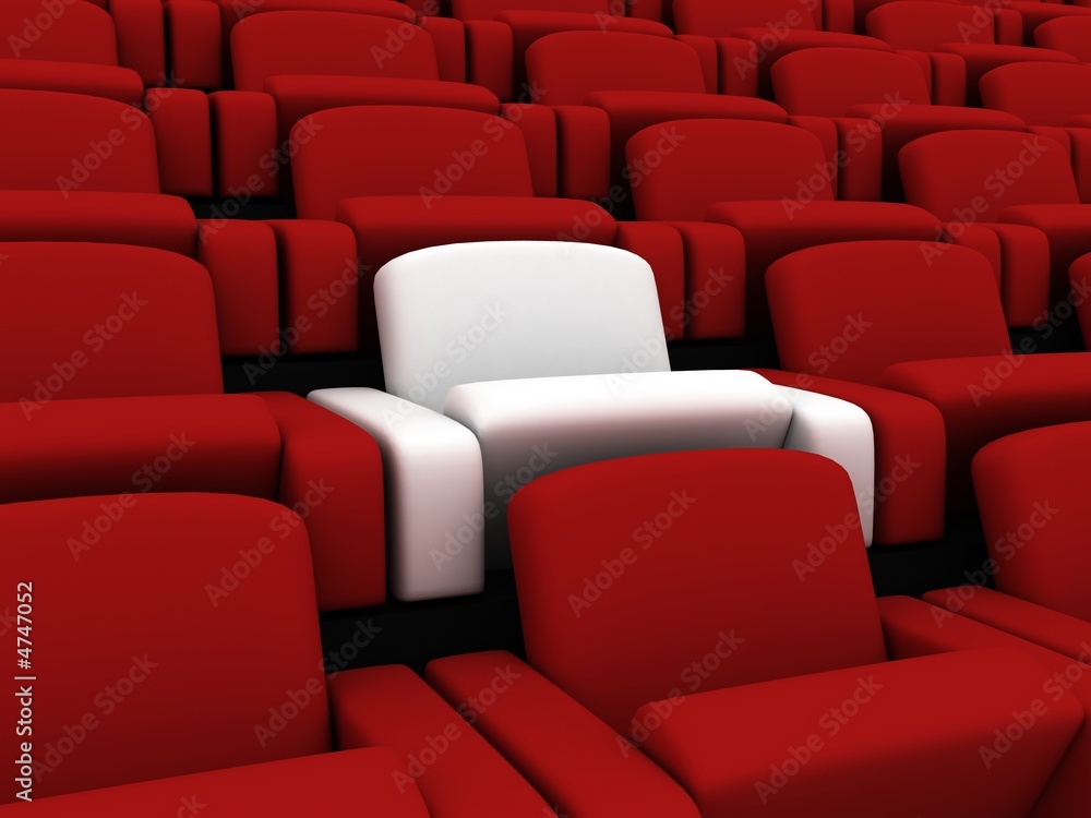 Obraz premium kinosessel