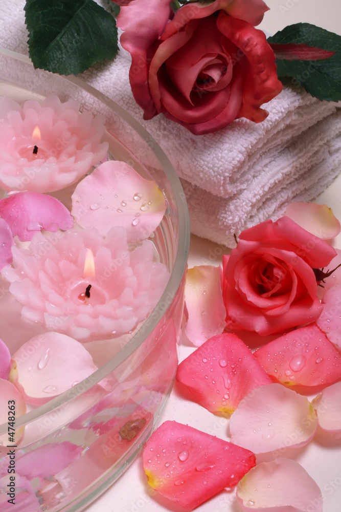 Spa aromatherapy rose