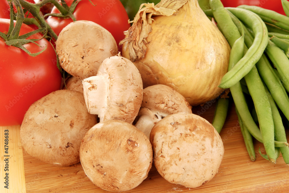 colorful vegetables