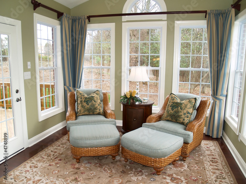 Bright Sunroom