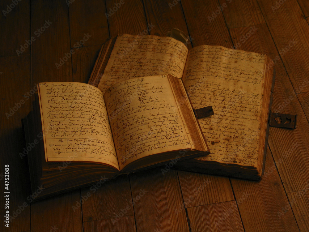 Fototapeta premium alte Bücher