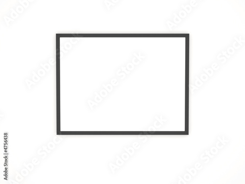 white frame