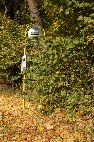 abandoned bus stop