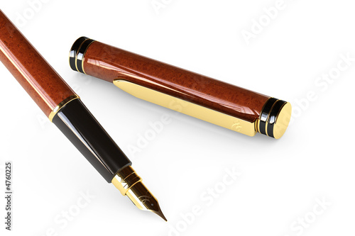Pen on White