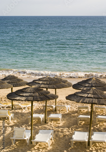 Oura Beach Parasols