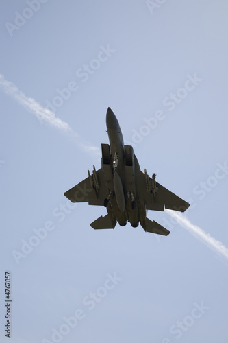 jet fighter flying