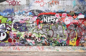 Papier peint photo Graffiti Tag graffiti mural style urbain  © Pavel Losevsky