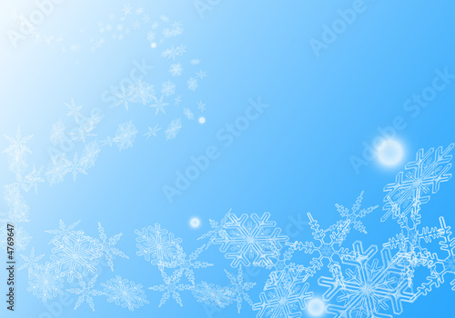 Flocons neige Noel