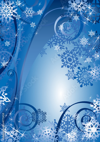 Snowflakes Design (vector or XXL jpeg image)