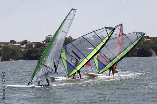 Sailboards Racing