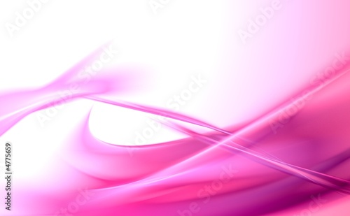 Rose-color 3D rendered fractal  abstract background 