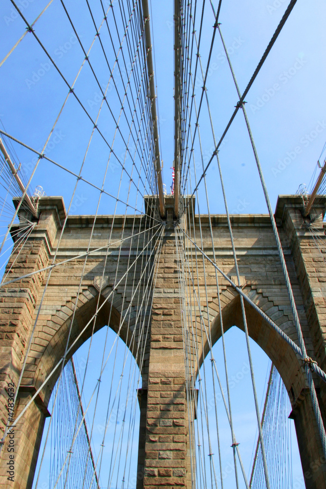 Naklejka premium Brooklyn Bridge