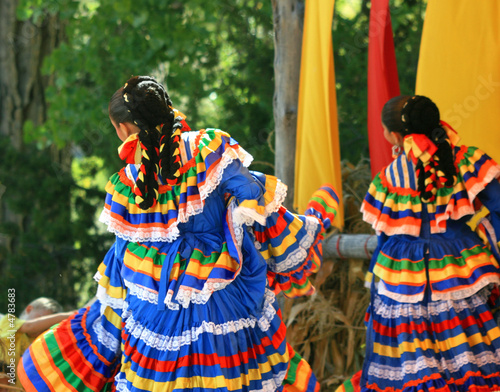 Bright Dancers in Ribbons and Lace