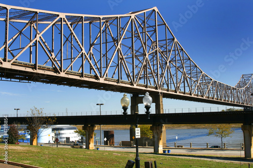 Bridge over Mississippi River in St. Louis