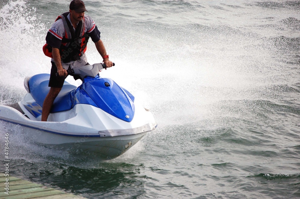 Obraz premium Jetskier
