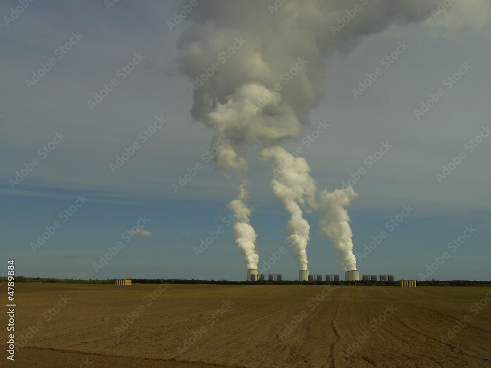 Fototapeta premium Kraftwerk Jänschwalde 17