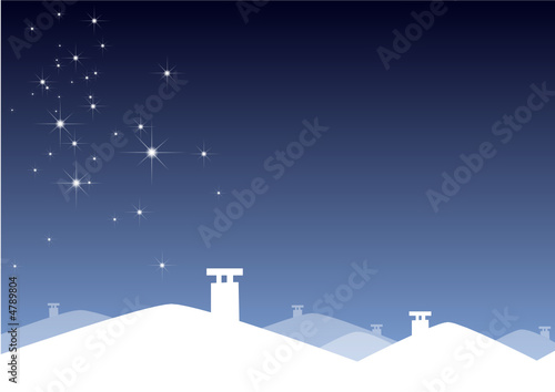 Christmas landscape