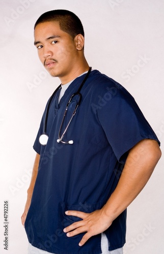 Male young nurse