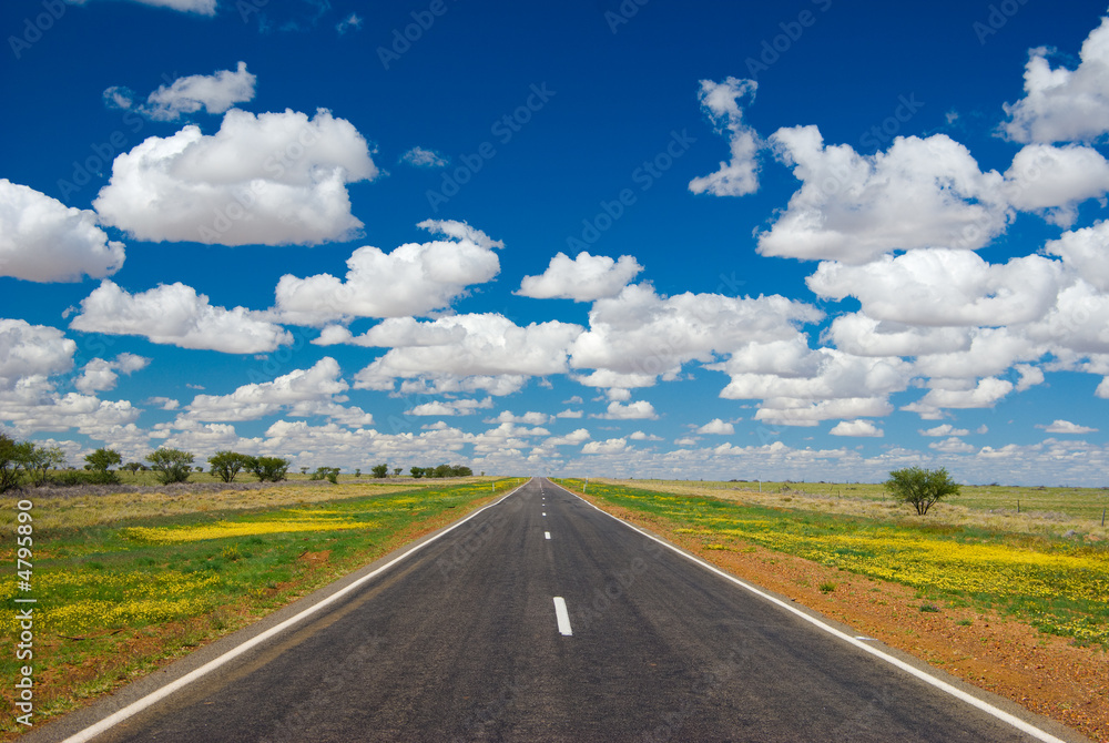 Fototapeta premium Outback Highway