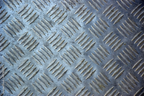 stamped metal sheet pattern