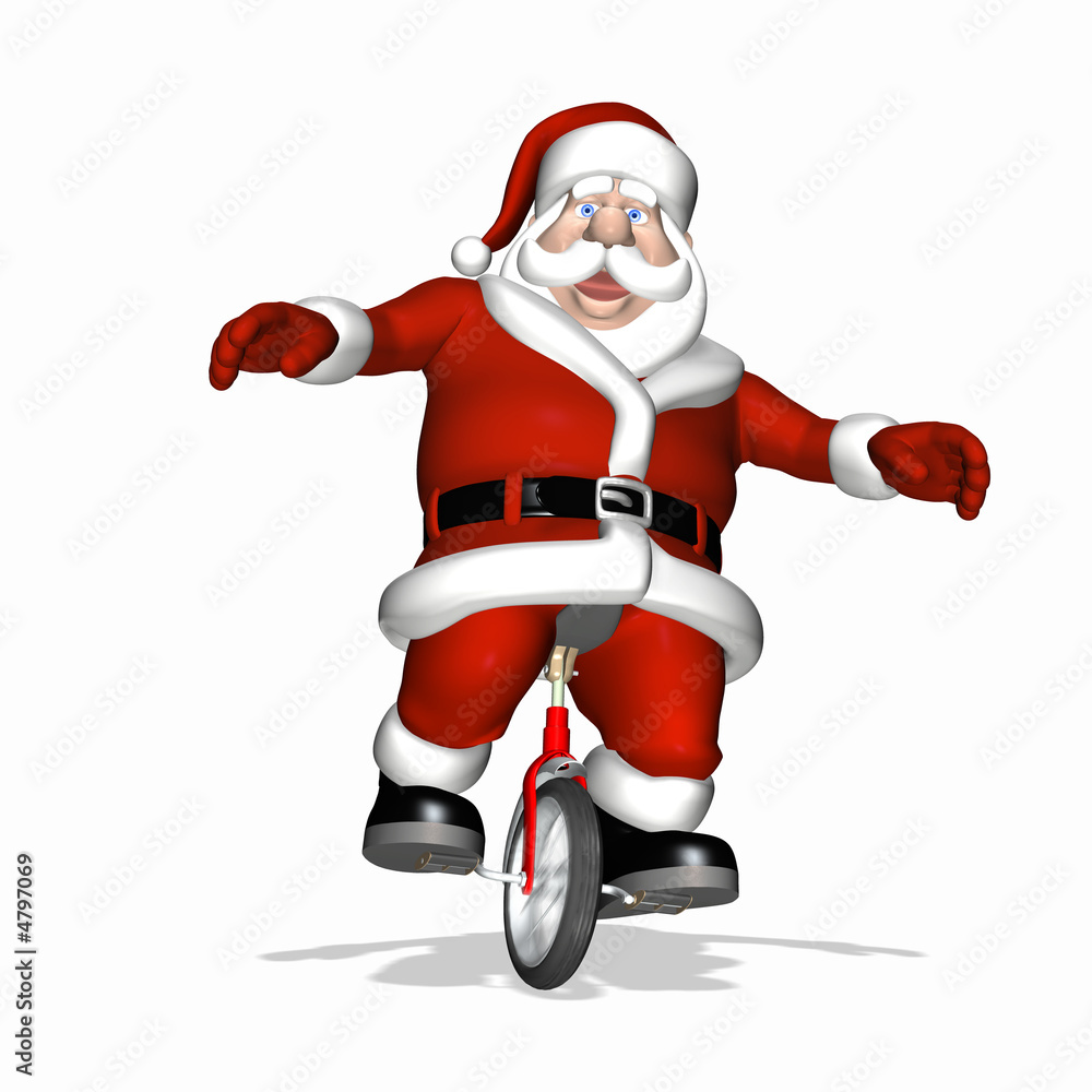 Santa Toy Testing - Unicycle 2 Santa Toy Testing - Unicycle 2