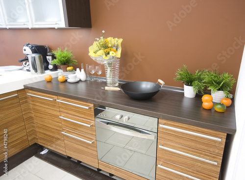 the modern kitchen detail photo