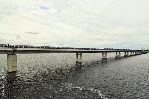 Blick auf die neue Rügenbrücke © Meckpommi
