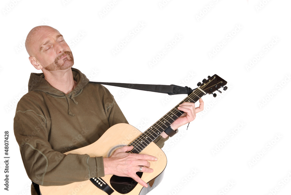 Obraz premium Playing the guitar