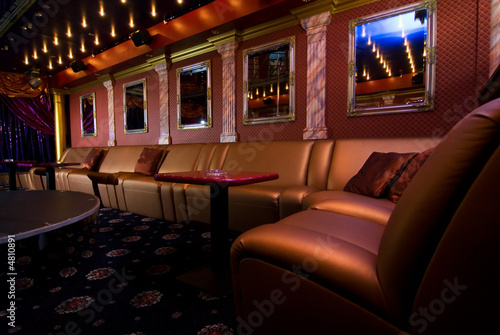 Obraz na plátne Luxury night club interior