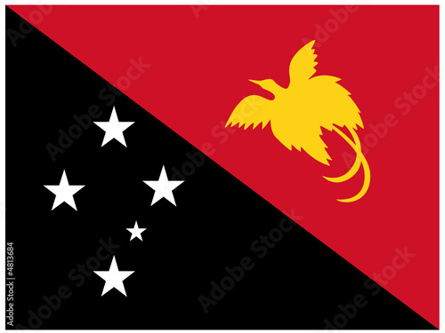 Papua new guinea flag