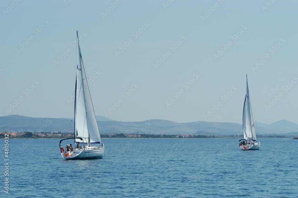 Sailing, Adriatic sea