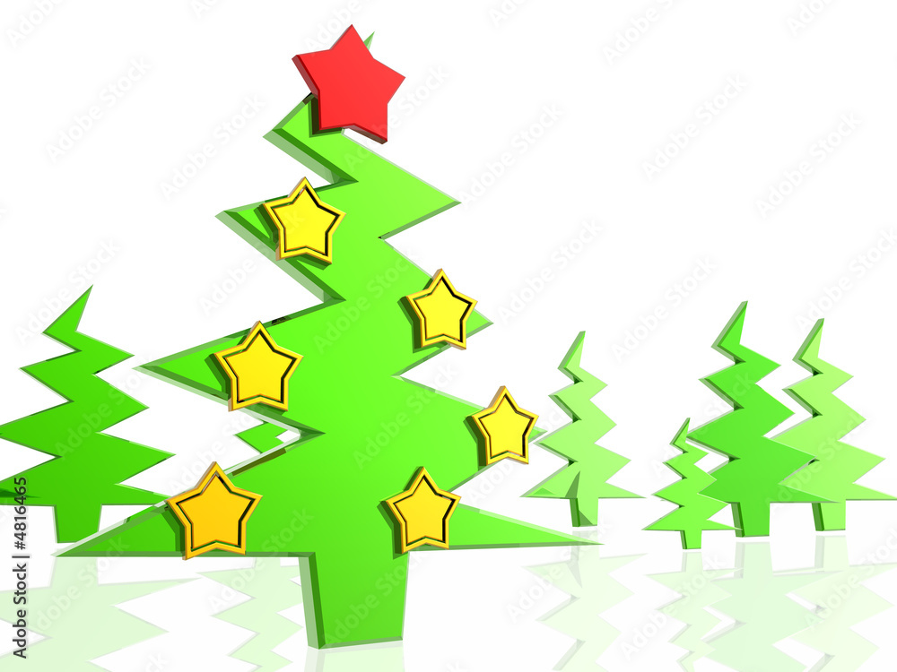 Obraz premium Christmas tree