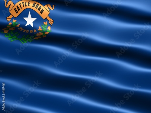 Flag of the state of Nevada