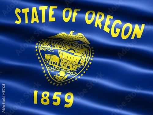 Flag of the state of Oregon