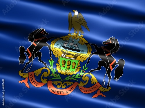 Flag of the state of Pennsylvania
