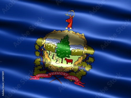 Flag of the state of Vermont
