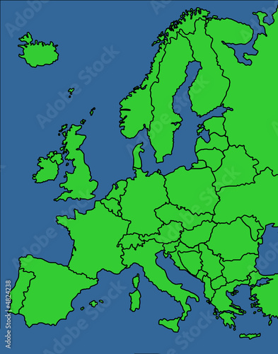 Europa 2007 blau-grün