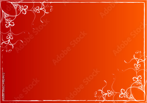 Cartolina floreale d'auguri