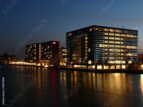 Photography Buildings of  Copenhagen in the night