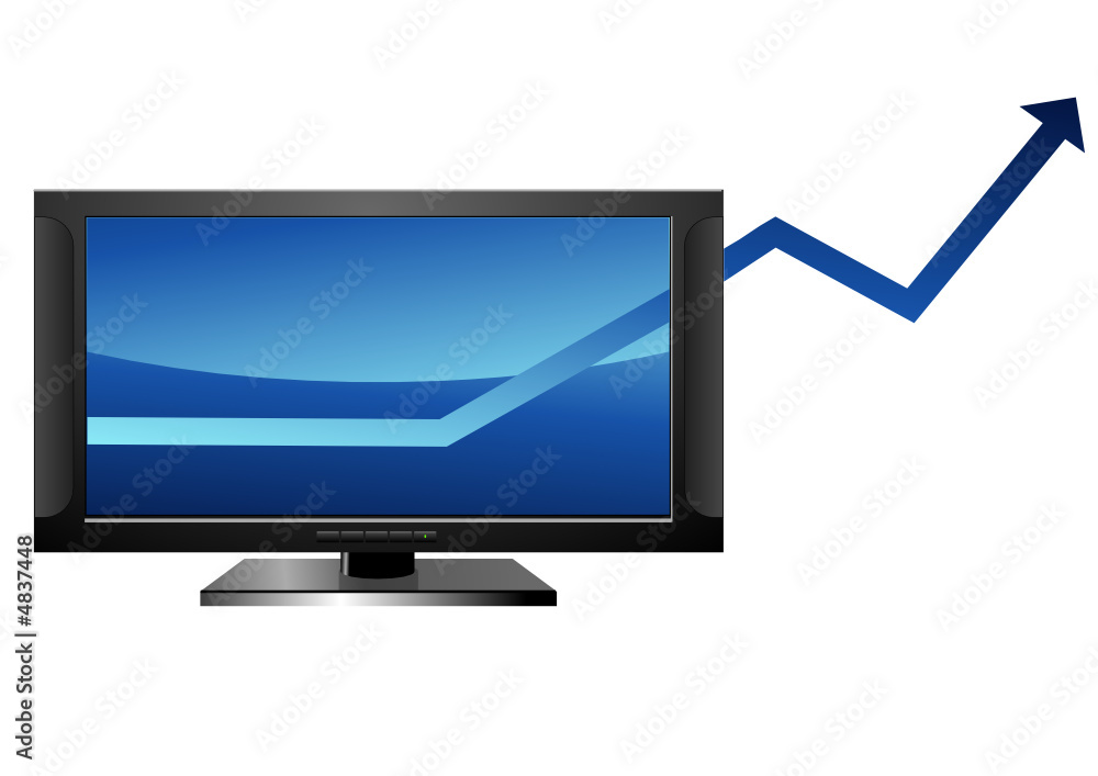 Augmentation des ventes de télévision à écran plat