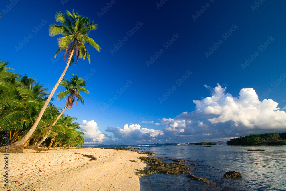 Beautiful tropical beach paradise Beautiful tropical beach paradise