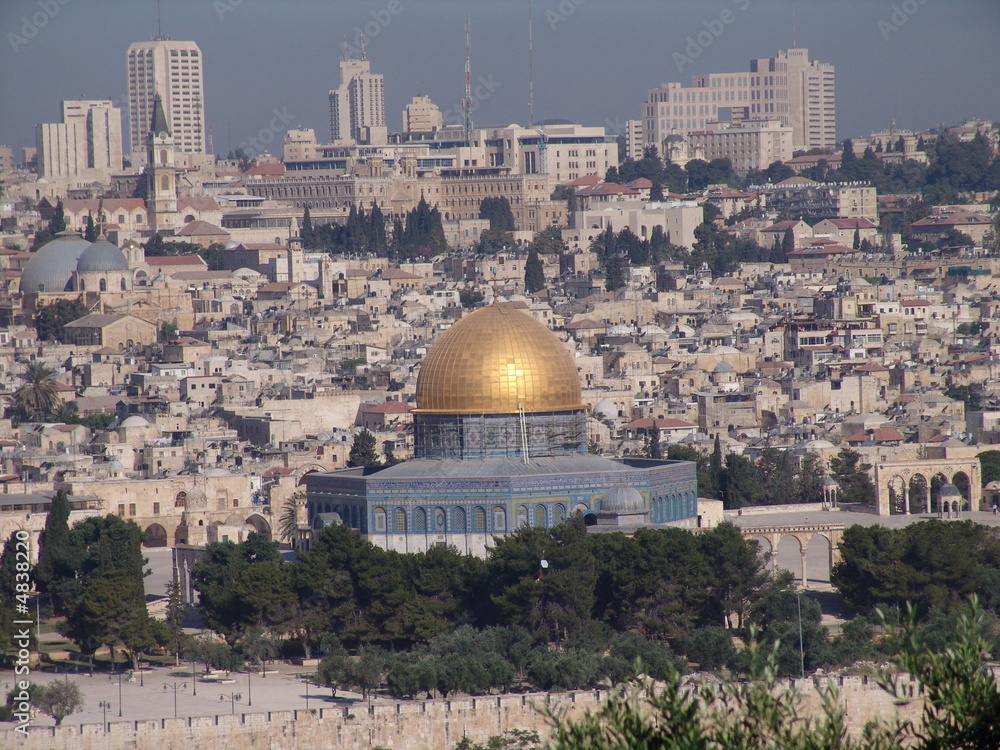 Obraz premium Temple Mount, Jerusalem, Israel