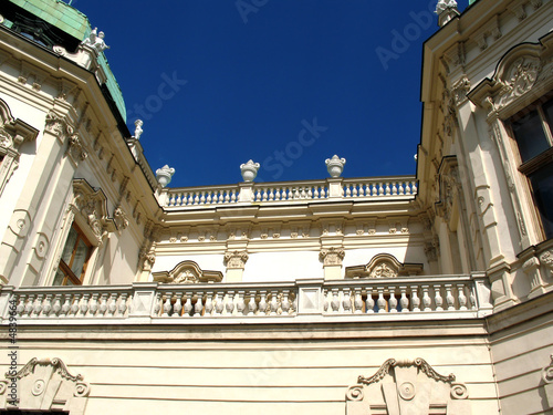 Canvas Print Belvedere palace in Vienna