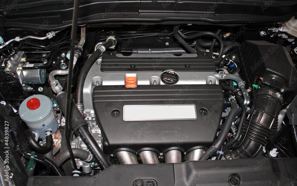 Fototapeta premium Car engine