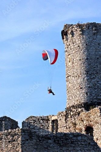 Parachuting photo