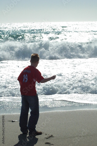 watching the waves
