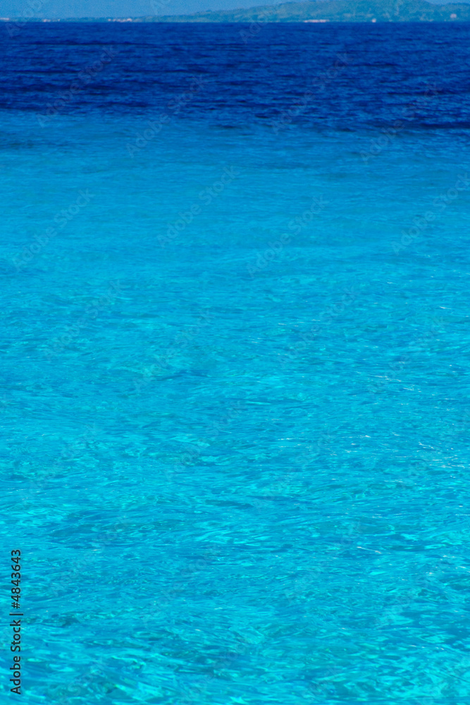 Caribbean sea view in paradise Caribbean sea view in paradise